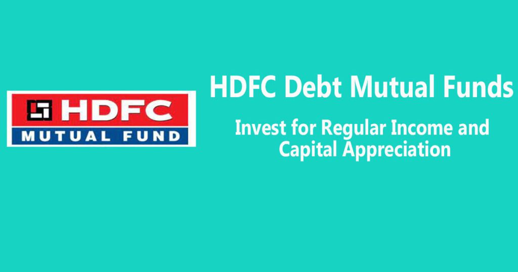 HDFC Debt Mutual Funds: Invest for Regular Income and Capital Appreciation HDFC is one of the most trusted names in the Indian financial market and offers a range of debt mutual fund options for investors. HDFC debt mutual funds are designed to provide investors with regular income and capital appreciation by investing in a portfolio of high-quality fixed income securities. In this article, we will discuss in detail the HDFC debt mutual fund, including its features, benefits, and investment strategies. Features of HDFC debt mutual fund Diversified portfolio: HDFC debt mutual funds invest in a diversified portfolio of high-quality fixed income securities such as government securities, corporate bonds, and debentures. This helps to reduce the risk of default and offers a higher level of safety to investors. Experienced fund managers: HDFC debt mutual funds are managed by experienced and qualified fund managers who have a deep understanding of the fixed income market. They analyze various economic and market indicators to make informed investment decisions that can help to generate consistent returns. Differentiated investment strategies: HDFC debt mutual funds offer a range of investment strategies to cater to different investor needs. These strategies include short-term debt funds, dynamic bond funds, credit risk funds, and more. Tax benefits: HDFC debt mutual funds offer tax benefits under Section 80C and Section 10(10D) of the Income Tax Act, 1961. Investors can claim tax deductions of up to Rs. 1.5 lakh under Section 80C by investing in HDFC debt mutual funds that have a lock-in period of 3 years or more. Benefits of HDFC debt mutual fund Regular income: HDFC debt mutual funds provide investors with regular income in the form of interest payouts or dividends. This can be a good source of passive income for retirees or individuals looking to supplement their existing income. Capital appreciation: HDFC debt mutual funds also offer the potential for capital appreciation over the long term. As the underlying fixed income securities mature, the fund manager reinvests the proceeds in other high-quality securities, which can help to generate higher returns. Low volatility: HDFC debt mutual funds are less volatile than equity investments and offer a higher level of safety to investors. This makes them a good option for risk-averse investors who are looking for stable returns. Liquidity: HDFC debt mutual funds offer high liquidity, which means that investors can easily buy and sell units of the fund on any business day. This makes it easy for investors to access their funds in case of any emergency or financial need. Investment strategies of HDFC debt mutual fund Short-term debt funds: These funds invest in fixed income securities with a maturity of up to 3 years. They offer relatively higher returns than traditional savings accounts or fixed deposits and are a good option for investors looking for a low-risk investment with regular income. Dynamic bond funds: These funds invest in fixed income securities of varying maturities based on market conditions. The fund manager adjusts the portfolio composition based on interest rate movements, economic indicators, and other market factors to generate optimal returns. Credit risk funds: These funds invest in lower-rated fixed income securities that offer a higher yield. They are a good option for investors looking for higher returns, but they also carry a higher risk of default. Corporate bond funds: These funds invest in high-quality corporate bonds issued by companies. They offer relatively higher returns than government securities and are a good option for investors looking for a balance between safety and returns. Conclusion In conclusion, HDFC debt mutual funds offer a range of investment options that cater to different investor needs. With a diversified portfolio, experienced fund managers, and differentiated investment strategies, HDFC debt mutual funds are a trusted brand in the Indian mutual fund market. Investors can benefit from regular income, capital appreciation, low volatility, and high liquidity by investing in HDFC debt mutual funds. However, investors must consider their investment goals, risk tolerance, and tax implications before investing in any mutual fund. It's always advisable to consult a financial advisor or tax expert before making any investment decision. FAQ for HDFC debt mutual fund What are HDFC debt mutual funds? HDFC debt mutual funds are a type of mutual fund that invests in a portfolio of fixed income securities such as government securities, corporate bonds, and debentures. These funds are designed to provide investors with regular income and capital appreciation while minimizing the risk of default. What are the different types of HDFC debt mutual funds? HDFC debt mutual funds offer a range of investment strategies, including short-term debt funds, dynamic bond funds, credit risk funds, and corporate bond funds. Each fund has its own investment objective, risk profile, and asset allocation strategy. What is the minimum investment amount for HDFC debt mutual funds? The minimum investment amount for HDFC debt mutual funds varies depending on the fund's investment strategy and share class. Generally, the minimum investment amount ranges from Rs. 1,000 to Rs. 5,000. What is the lock-in period for HDFC debt mutual funds? The lock-in period for HDFC debt mutual funds varies depending on the fund's investment strategy and share class. Some funds have a lock-in period of 3 years or more, while others do not have a lock-in period. What are the tax benefits of investing in HDFC debt mutual funds? HDFC debt mutual funds offer tax benefits under Section 80C and Section 10(10D) of the Income Tax Act, 1961. Investors can claim tax deductions of up to Rs. 1.5 lakh under Section 80C by investing in HDFC debt mutual funds that have a lock-in period of 3 years or more. Long-term capital gains from HDFC debt mutual funds are taxed at a lower rate than short-term capital gains. Are HDFC debt mutual funds safe? HDFC debt mutual funds are considered relatively safe investments compared to equity investments. However, they are not risk-free and are subject to market risks such as interest rate risk, credit risk, and liquidity risk. Investors should carefully evaluate their investment goals and risk tolerance before investing in HDFC debt mutual funds. How can I invest in HDFC debt mutual funds? Investors can invest in HDFC debt mutual funds through various channels such as online mutual fund platforms, stockbrokers, and directly through HDFC Mutual Fund's website. Investors must complete the Know Your Customer (KYC) process and provide necessary documents to invest in mutual funds.