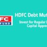 HDFC Debt Mutual Funds: Invest for Regular Income and Capital Appreciation HDFC is one of the most trusted names in the Indian financial market and offers a range of debt mutual fund options for investors. HDFC debt mutual funds are designed to provide investors with regular income and capital appreciation by investing in a portfolio of high-quality fixed income securities. In this article, we will discuss in detail the HDFC debt mutual fund, including its features, benefits, and investment strategies. Features of HDFC debt mutual fund Diversified portfolio: HDFC debt mutual funds invest in a diversified portfolio of high-quality fixed income securities such as government securities, corporate bonds, and debentures. This helps to reduce the risk of default and offers a higher level of safety to investors. Experienced fund managers: HDFC debt mutual funds are managed by experienced and qualified fund managers who have a deep understanding of the fixed income market. They analyze various economic and market indicators to make informed investment decisions that can help to generate consistent returns. Differentiated investment strategies: HDFC debt mutual funds offer a range of investment strategies to cater to different investor needs. These strategies include short-term debt funds, dynamic bond funds, credit risk funds, and more. Tax benefits: HDFC debt mutual funds offer tax benefits under Section 80C and Section 10(10D) of the Income Tax Act, 1961. Investors can claim tax deductions of up to Rs. 1.5 lakh under Section 80C by investing in HDFC debt mutual funds that have a lock-in period of 3 years or more. Benefits of HDFC debt mutual fund Regular income: HDFC debt mutual funds provide investors with regular income in the form of interest payouts or dividends. This can be a good source of passive income for retirees or individuals looking to supplement their existing income. Capital appreciation: HDFC debt mutual funds also offer the potential for capital appreciation over the long term. As the underlying fixed income securities mature, the fund manager reinvests the proceeds in other high-quality securities, which can help to generate higher returns. Low volatility: HDFC debt mutual funds are less volatile than equity investments and offer a higher level of safety to investors. This makes them a good option for risk-averse investors who are looking for stable returns. Liquidity: HDFC debt mutual funds offer high liquidity, which means that investors can easily buy and sell units of the fund on any business day. This makes it easy for investors to access their funds in case of any emergency or financial need. Investment strategies of HDFC debt mutual fund Short-term debt funds: These funds invest in fixed income securities with a maturity of up to 3 years. They offer relatively higher returns than traditional savings accounts or fixed deposits and are a good option for investors looking for a low-risk investment with regular income. Dynamic bond funds: These funds invest in fixed income securities of varying maturities based on market conditions. The fund manager adjusts the portfolio composition based on interest rate movements, economic indicators, and other market factors to generate optimal returns. Credit risk funds: These funds invest in lower-rated fixed income securities that offer a higher yield. They are a good option for investors looking for higher returns, but they also carry a higher risk of default. Corporate bond funds: These funds invest in high-quality corporate bonds issued by companies. They offer relatively higher returns than government securities and are a good option for investors looking for a balance between safety and returns. Conclusion In conclusion, HDFC debt mutual funds offer a range of investment options that cater to different investor needs. With a diversified portfolio, experienced fund managers, and differentiated investment strategies, HDFC debt mutual funds are a trusted brand in the Indian mutual fund market. Investors can benefit from regular income, capital appreciation, low volatility, and high liquidity by investing in HDFC debt mutual funds. However, investors must consider their investment goals, risk tolerance, and tax implications before investing in any mutual fund. It's always advisable to consult a financial advisor or tax expert before making any investment decision. FAQ for HDFC debt mutual fund What are HDFC debt mutual funds? HDFC debt mutual funds are a type of mutual fund that invests in a portfolio of fixed income securities such as government securities, corporate bonds, and debentures. These funds are designed to provide investors with regular income and capital appreciation while minimizing the risk of default. What are the different types of HDFC debt mutual funds? HDFC debt mutual funds offer a range of investment strategies, including short-term debt funds, dynamic bond funds, credit risk funds, and corporate bond funds. Each fund has its own investment objective, risk profile, and asset allocation strategy. What is the minimum investment amount for HDFC debt mutual funds? The minimum investment amount for HDFC debt mutual funds varies depending on the fund's investment strategy and share class. Generally, the minimum investment amount ranges from Rs. 1,000 to Rs. 5,000. What is the lock-in period for HDFC debt mutual funds? The lock-in period for HDFC debt mutual funds varies depending on the fund's investment strategy and share class. Some funds have a lock-in period of 3 years or more, while others do not have a lock-in period. What are the tax benefits of investing in HDFC debt mutual funds? HDFC debt mutual funds offer tax benefits under Section 80C and Section 10(10D) of the Income Tax Act, 1961. Investors can claim tax deductions of up to Rs. 1.5 lakh under Section 80C by investing in HDFC debt mutual funds that have a lock-in period of 3 years or more. Long-term capital gains from HDFC debt mutual funds are taxed at a lower rate than short-term capital gains. Are HDFC debt mutual funds safe? HDFC debt mutual funds are considered relatively safe investments compared to equity investments. However, they are not risk-free and are subject to market risks such as interest rate risk, credit risk, and liquidity risk. Investors should carefully evaluate their investment goals and risk tolerance before investing in HDFC debt mutual funds. How can I invest in HDFC debt mutual funds? Investors can invest in HDFC debt mutual funds through various channels such as online mutual fund platforms, stockbrokers, and directly through HDFC Mutual Fund's website. Investors must complete the Know Your Customer (KYC) process and provide necessary documents to invest in mutual funds.