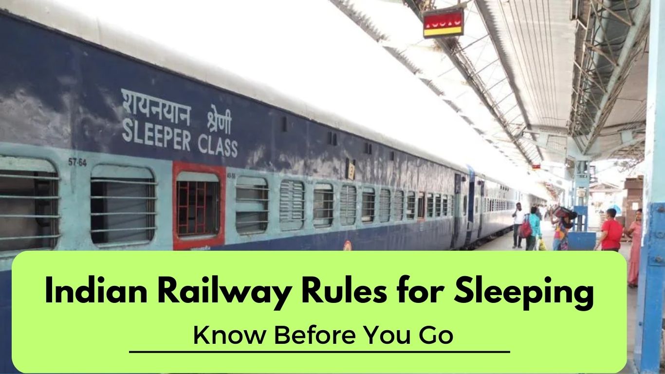 Indian Railway Rules for Sleeping