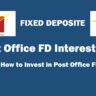 Post Office FD Interest Rate