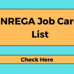 NREGA Job Card List 2023