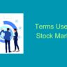 Terms in Stock Market