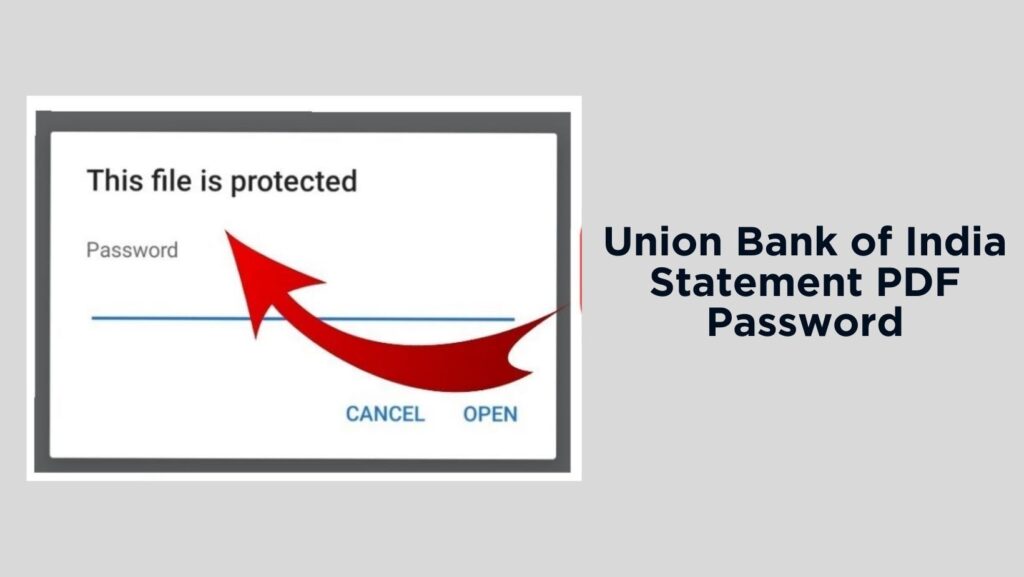 union bank of india statement pdf password