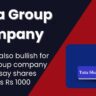 Tata Group company shares