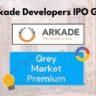 Arkade Developers IPO GMP