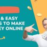 best ways to make money online